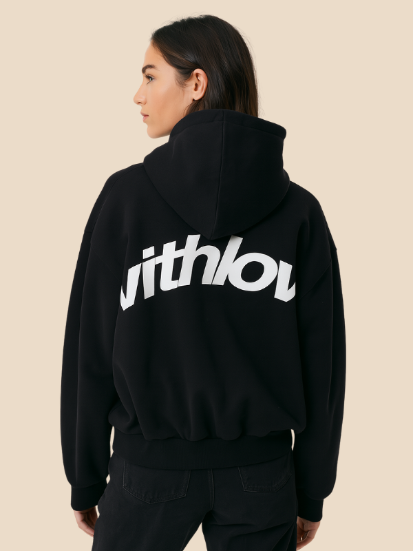 Lena - Damen Hoodie mit Kapuze und Kängurutasche