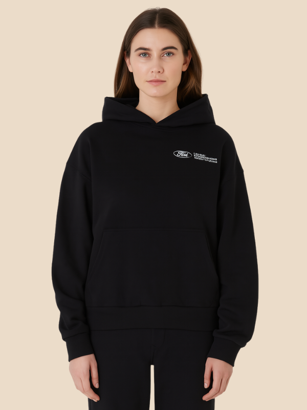 Lena - Damen Hoodie mit Kapuze und Kängurutasche