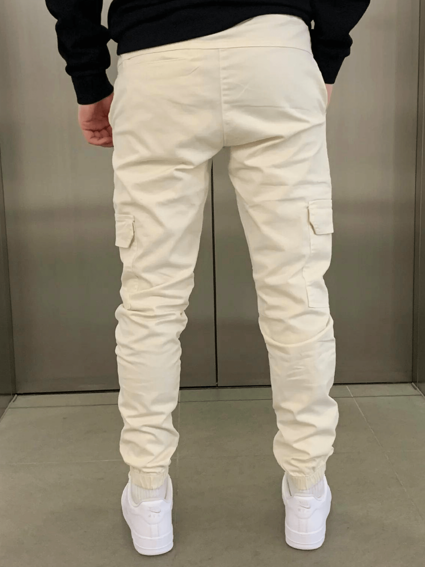 Luca – Herren Cargo Jogpants mit elastischem Bund