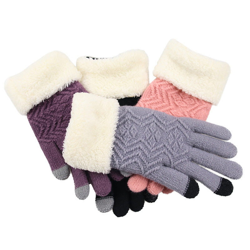 Luna - Strickhandschuhe für Damen