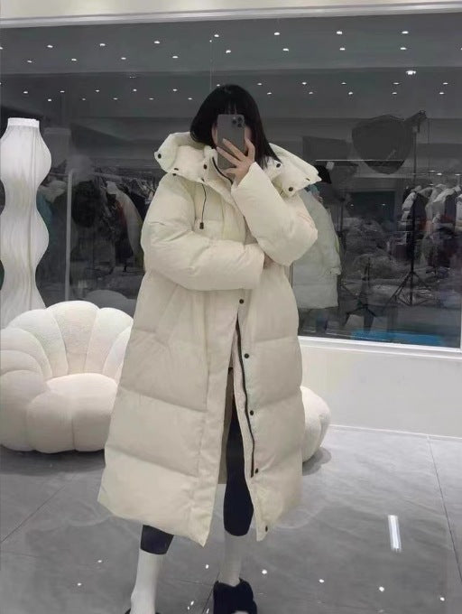 Valentina – Lange Daunenjacke für Damen