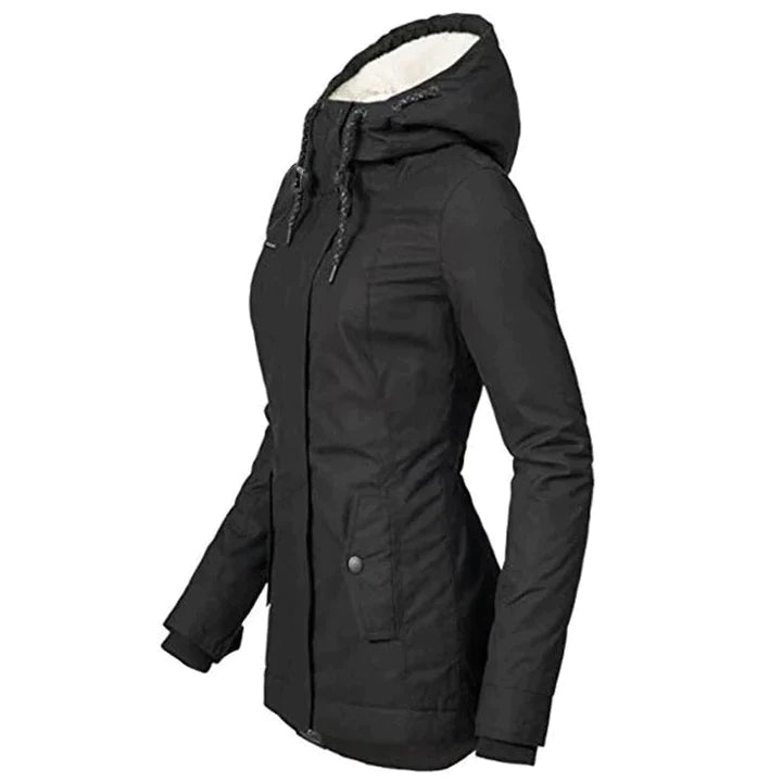 Isabelle - Damen Winterjacke gefütterter Parka