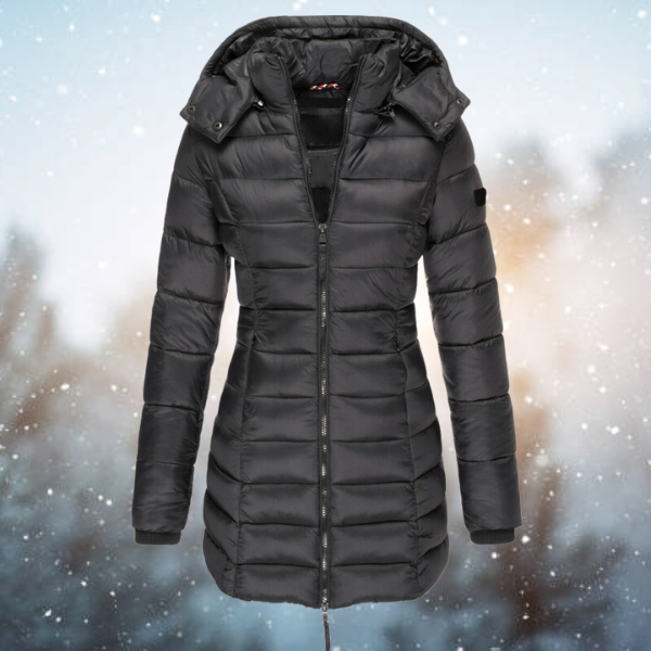 Laura – Damen Steppjacke mit Kapuze