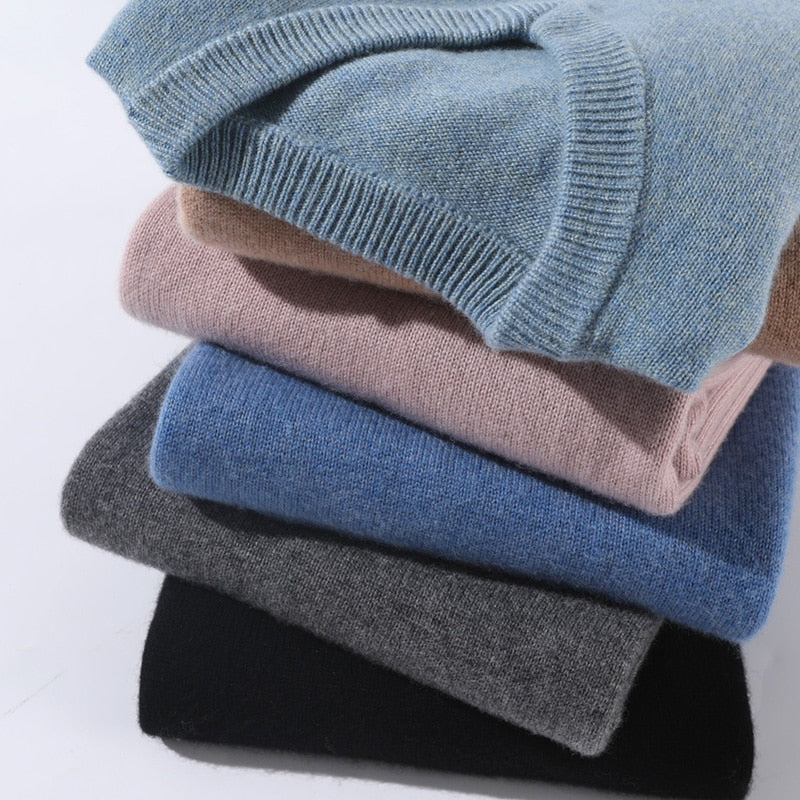 Noel – Kaschmirpullover Herren mit Rundhalsausschnitt