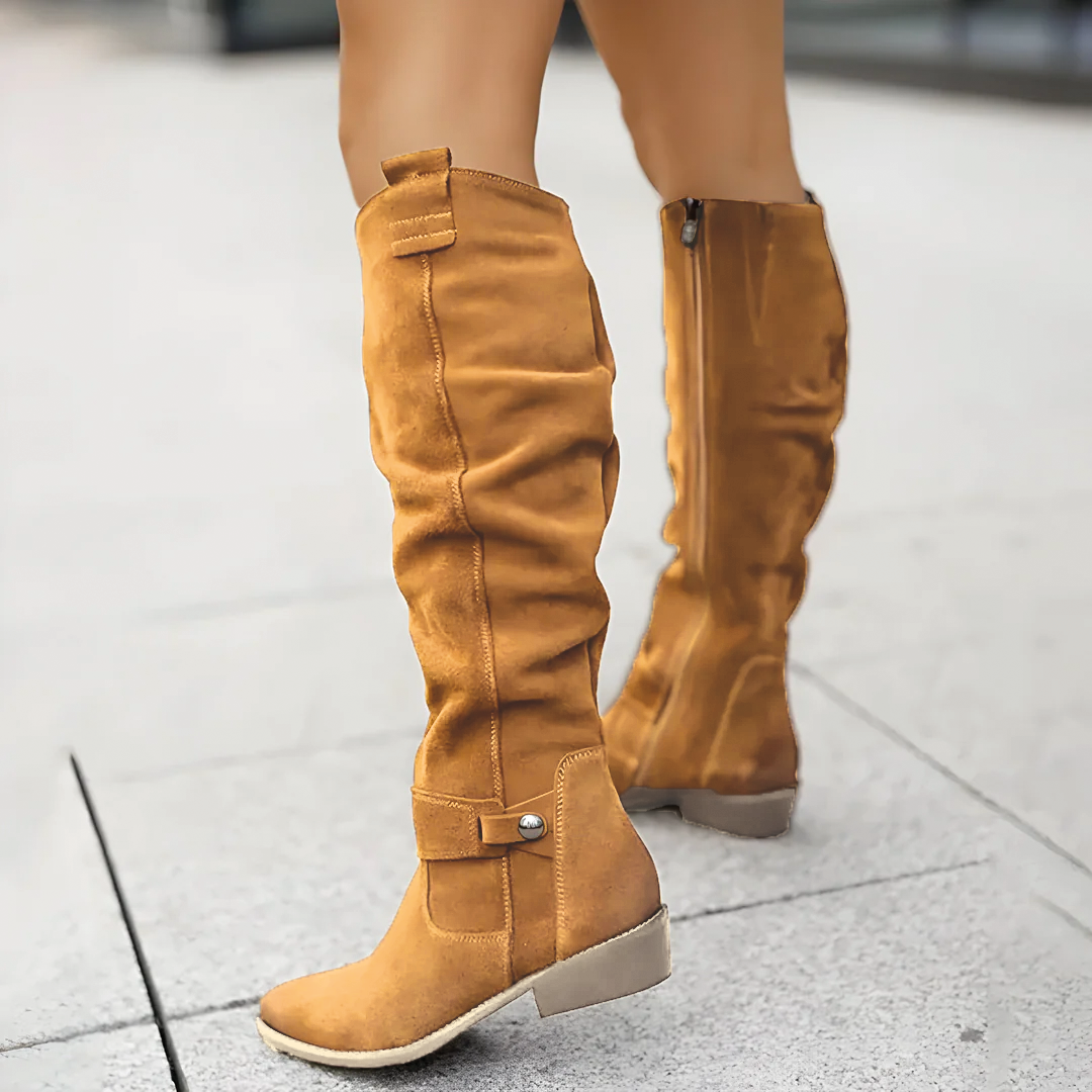 Sophie – Klassische Overknee-Stiefel Damen