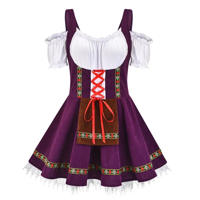 Verspieltes Damen Dirndl für Oktoberfest & Trachtenfeste