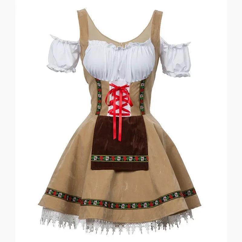 Verspieltes Damen Dirndl für Oktoberfest & Trachtenfeste
