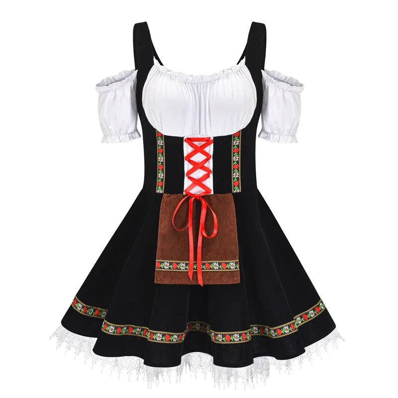 Verspieltes Damen Dirndl für Oktoberfest & Trachtenfeste