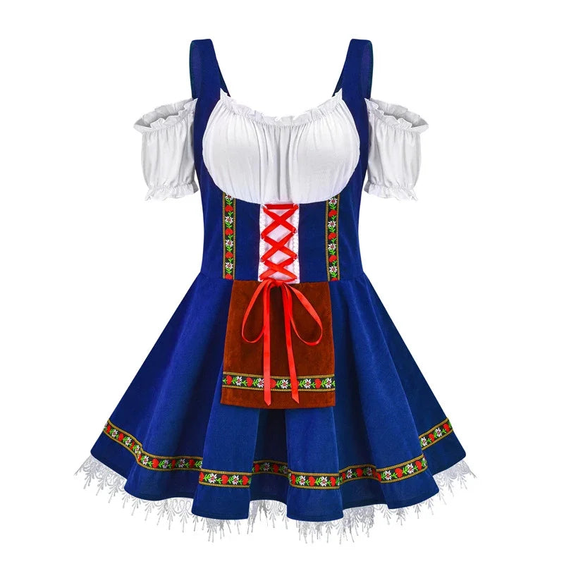 Verspieltes Damen Dirndl für Oktoberfest & Trachtenfeste