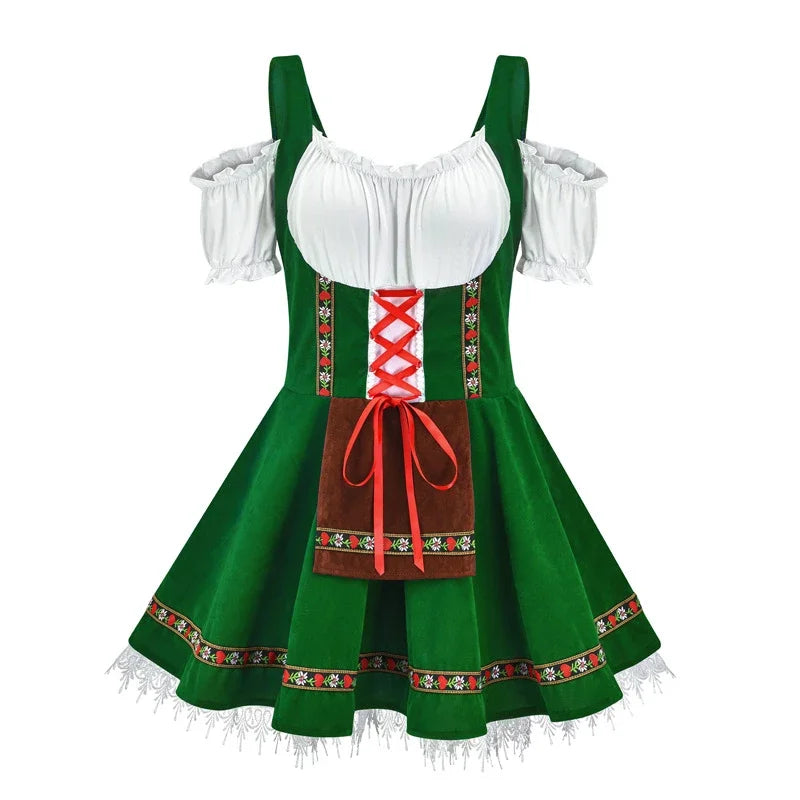 Verspieltes Damen Dirndl für Oktoberfest & Trachtenfeste