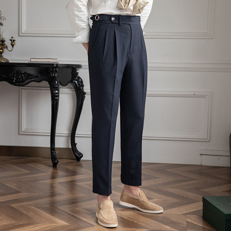 Felix – Elegante Bundfaltenhose mit Modernem Schnitt für Herren