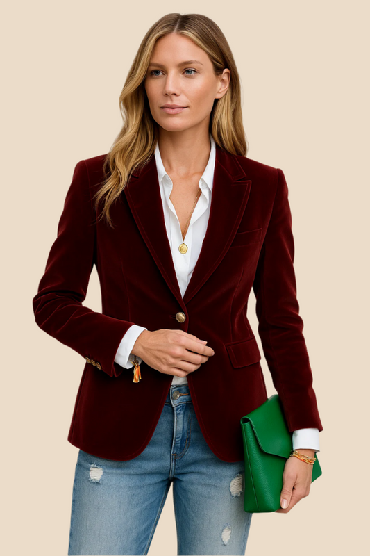 Lena – Samt Blazer Damen