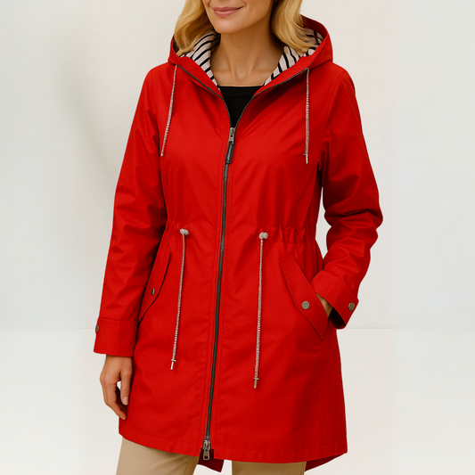 Marlene - Damen Funktionsjacke mit Kapuze und Tunnelzug