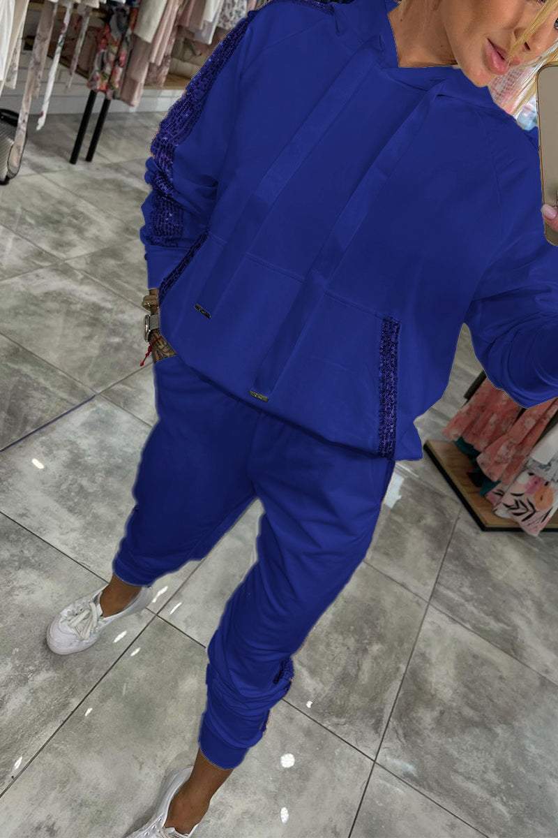 Sophia - Damen Jogginganzug mit Kapuze sportlich