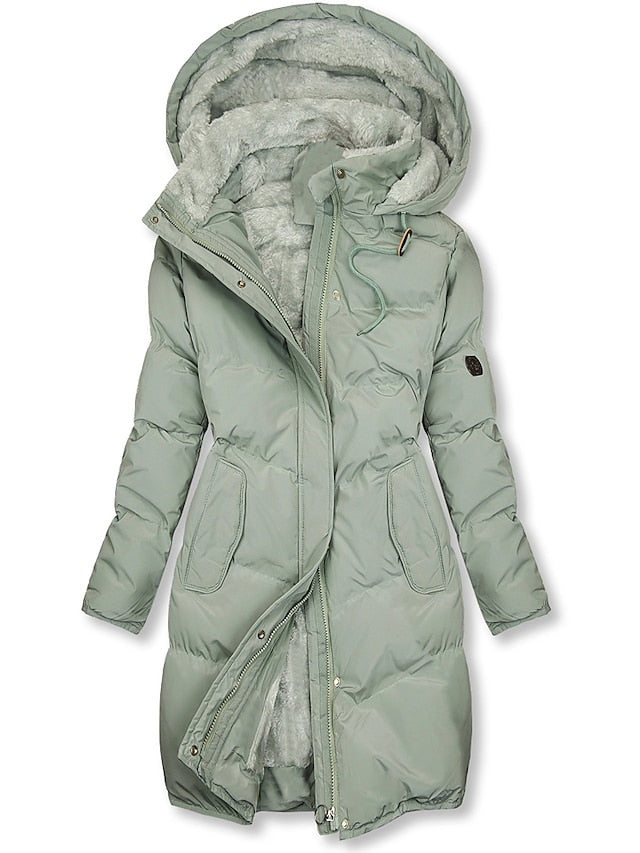 Lea – Gefütterter Winterparka mit Kapuze Damen