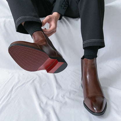 Noah – Elegante Herren Chelsea Boots aus Glattleder