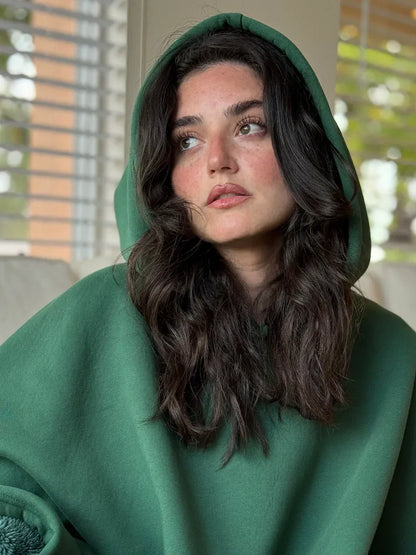 Mateo - Herren Kapuzen Poncho Umhang Freizeitmode