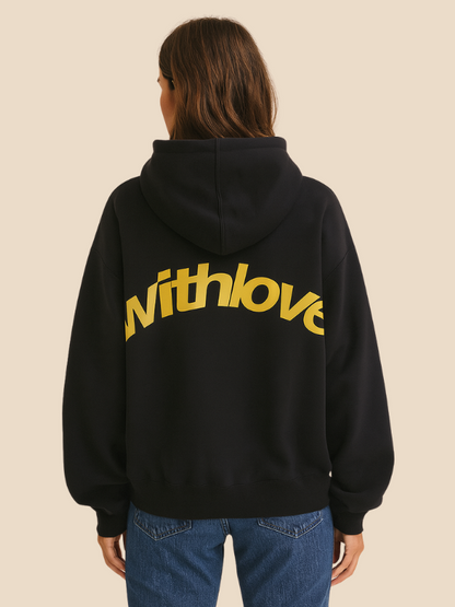 Lena - Damen Hoodie mit Kapuze und Kängurutasche