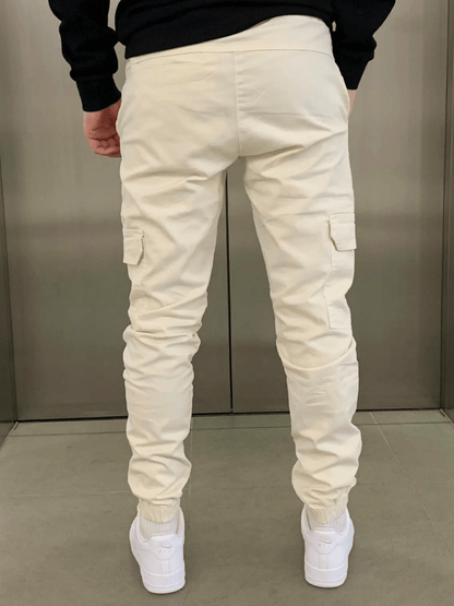 Luca – Herren Cargo Jogpants mit elastischem Bund