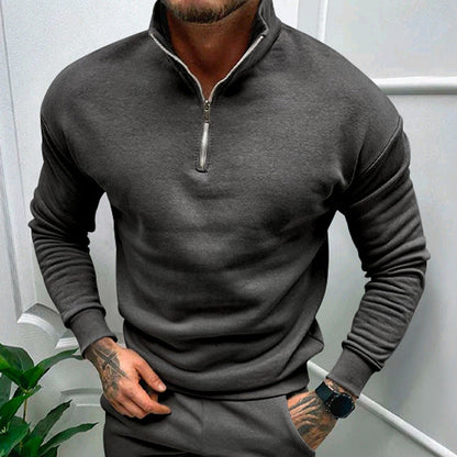 Felix – Sportlicher Half-Zip Pullover Herren