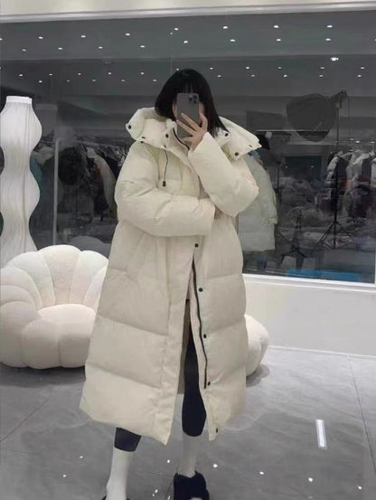 Valentina – Lange Daunenjacke für Damen