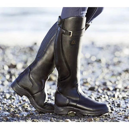 Helena – Damen Reitstiefel kniehoch aus Leder