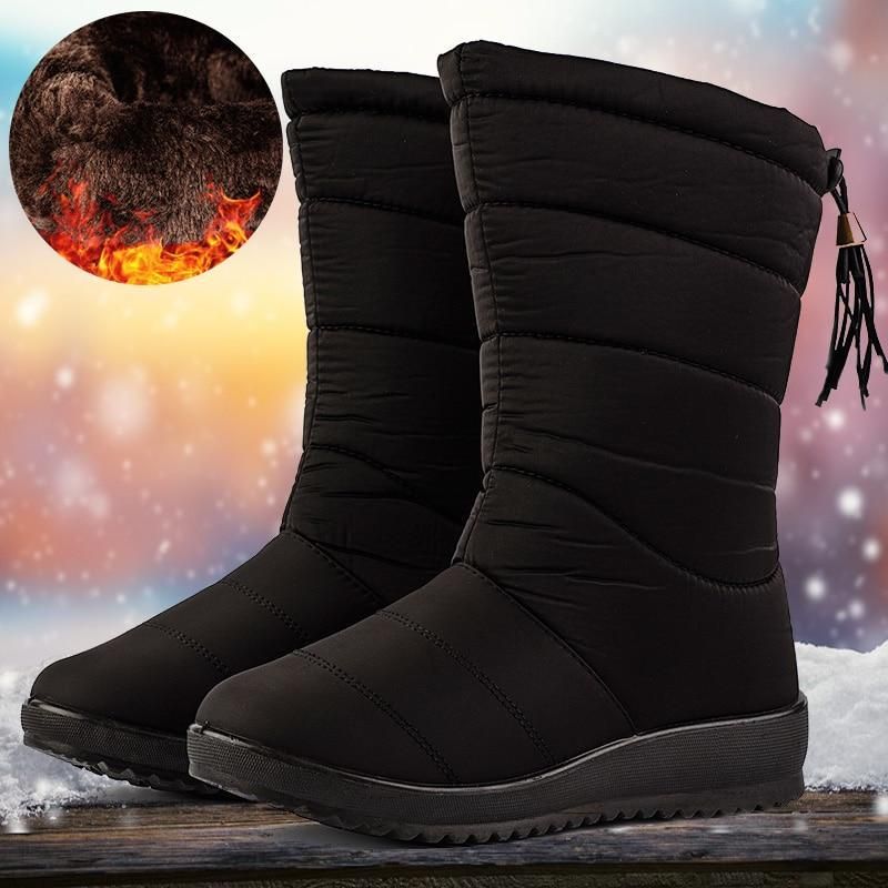 Mira – Damen Winterstiefel mit Warmfutter und rutschfester Sohle