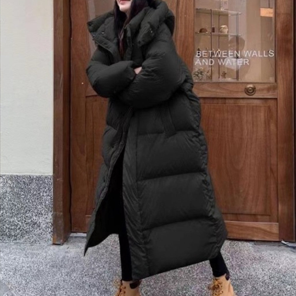 Valentina – Lange Daunenjacke für Damen