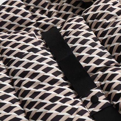 Sophie – Elegante Damen Steppjacke mit Taillengürtel