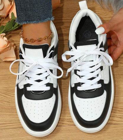Lara – Retro Farbblock Damen Sneaker