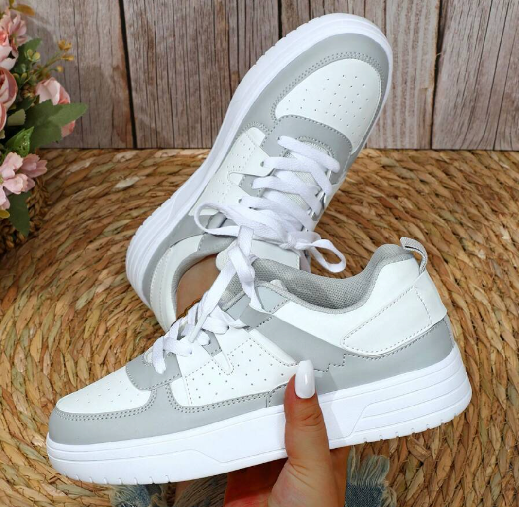 Lara – Retro Farbblock Damen Sneaker