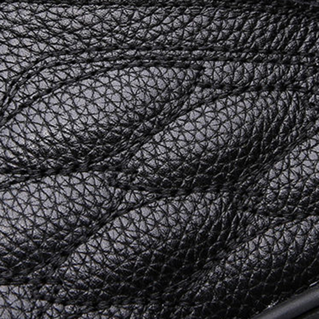 Marcos - Herren-Hausschuhe aus Leder mit warmem Futter und Rutschfestigkeit