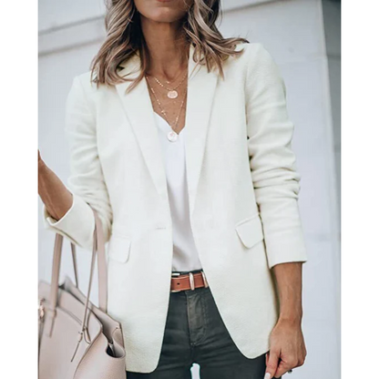 Sophia - Damen Blazer mit Reverskragen und Taschen