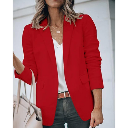 Sophia - Damen Blazer mit Reverskragen und Taschen