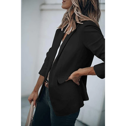 Sophia - Damen Blazer mit Reverskragen und Taschen