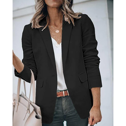 Sophia - Damen Blazer mit Reverskragen und Taschen