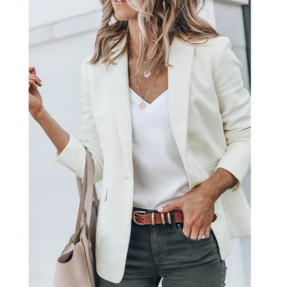 Sophia - Damen Blazer mit Reverskragen und Taschen