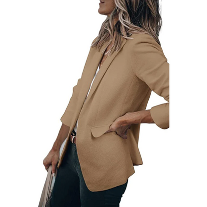 Sophia - Damen Blazer mit Reverskragen und Taschen