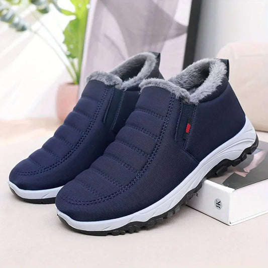 Tobias – Warme Herren Winter-Slipper mit rutschfester Sohle