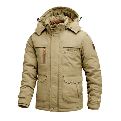 Felix – Robuste Herren Winterjacke mit Kapuze