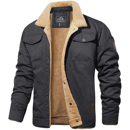 Alexander - Winterjacke für Herren mit Teddyfutter