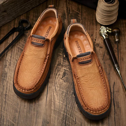 Markus - Herren Slipper mit rutschfester Sohle