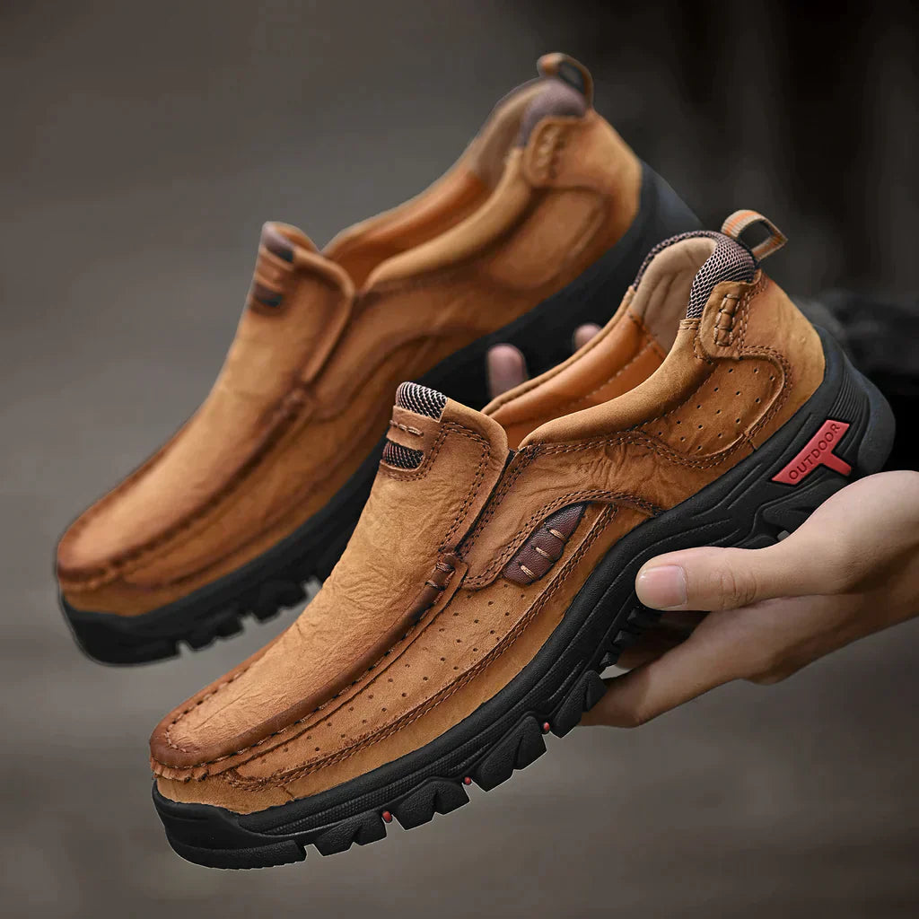 Markus - Herren Slipper mit rutschfester Sohle