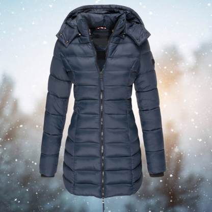 Laura – Damen Steppjacke mit Kapuze