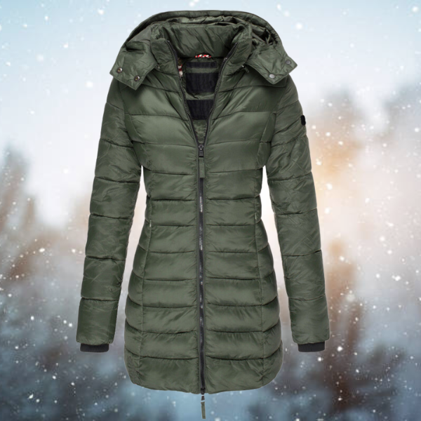 Laura – Damen Steppjacke mit Kapuze