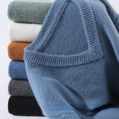Noel – Kaschmirpullover Herren mit Rundhalsausschnitt