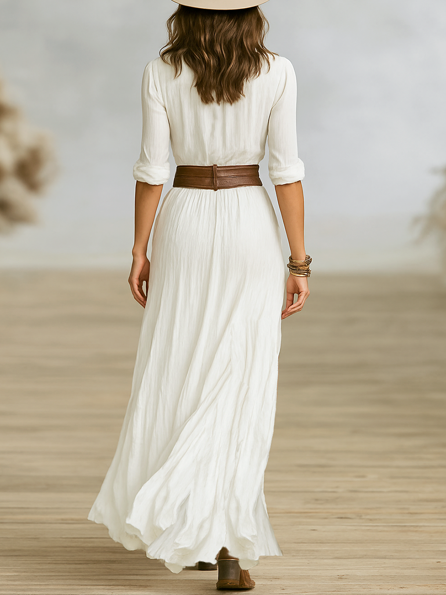 Sofia – Luftiges Damen Maxikleid mit Boho-Flair