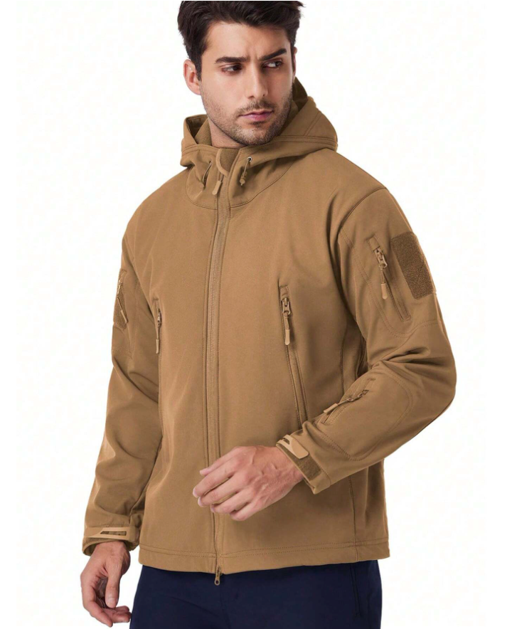 Erik – Taktischer Herren Outdoor-Anzug mit Softshelljacke und Cargo-Hose