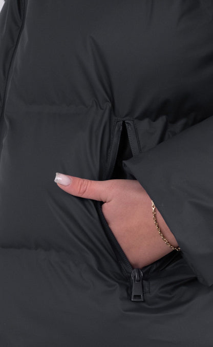 Lea – Oversized Damen Pufferjacke mit Kapuze