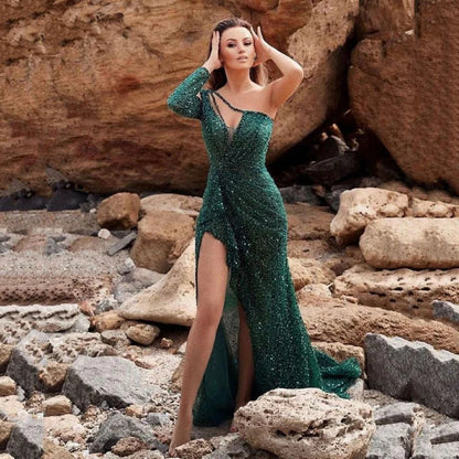 Marisa - Damen Abendkleid mit Cut-Out Details